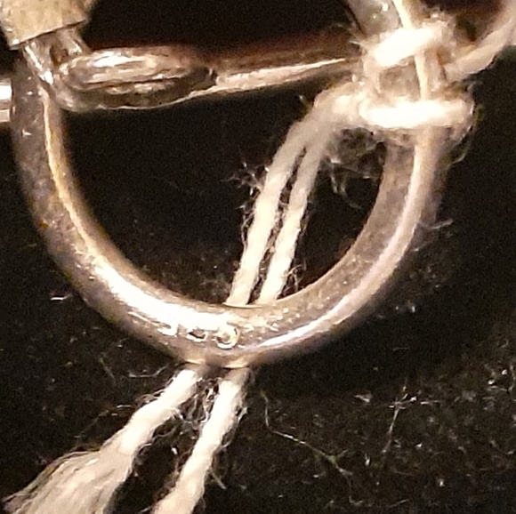 GENUINE TURQUOISE STERLING SILVER 925 SET NECKLACE N EARRINGS - Picture 4 of 6